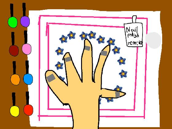 Nail salon game!