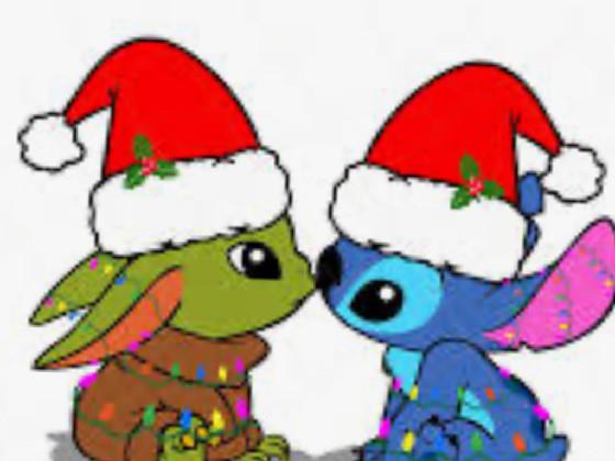 it is stich and yoda song .
