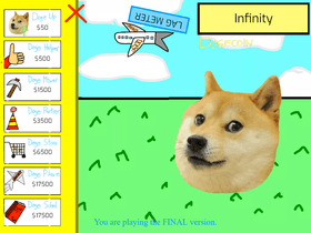 Doge Clicker but hacks