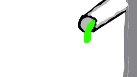 pipe with slime