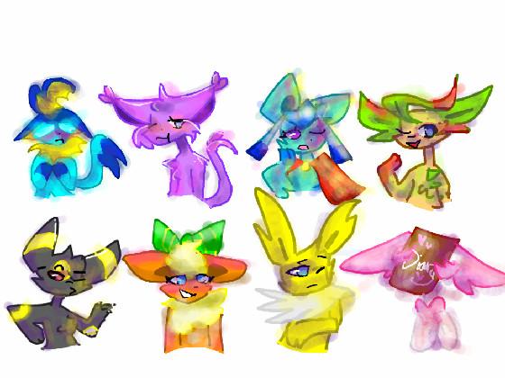 Eeveelution ocs 