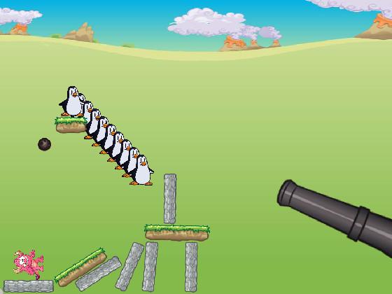 Shoot the penguins!