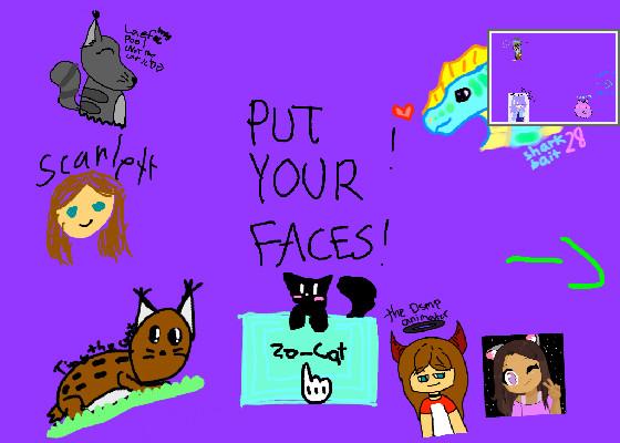 (remixed)put your ocs/faces!! (UPDATED) 1