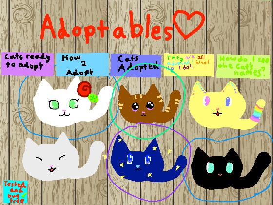 Adoptables♡ 1 1 1 1 1