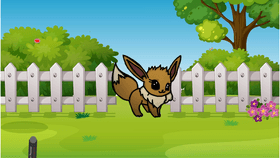 Eevee Laser Chase Game