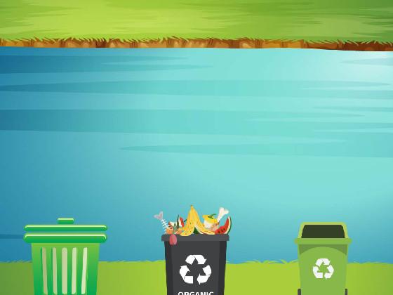 Put your trash in the place!