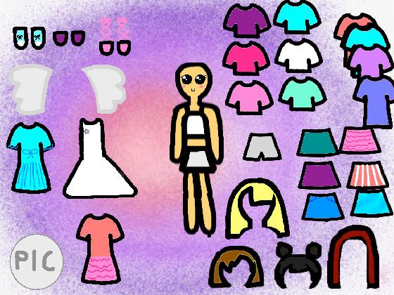 my FIRST dressup game