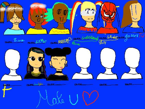 make u❤️ aka make you❤️ 1 1 1 1