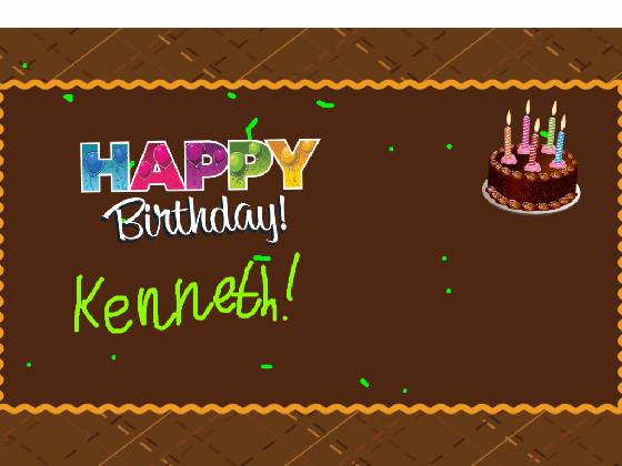 Happy Birthday Kenneth!!