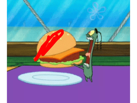 SpongeBob GIF 11 Hamburger