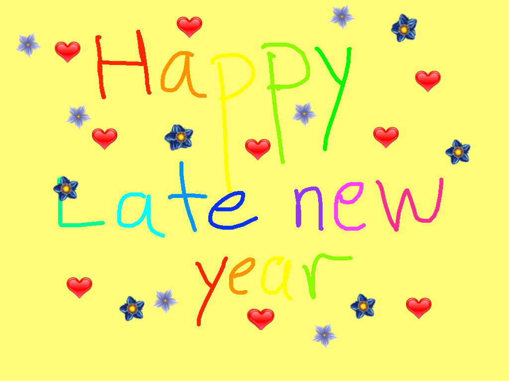 Happy Late New Year
