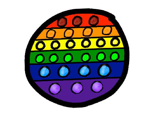 rainbowbow popit