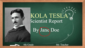 Scientist Report - TEMPLATE