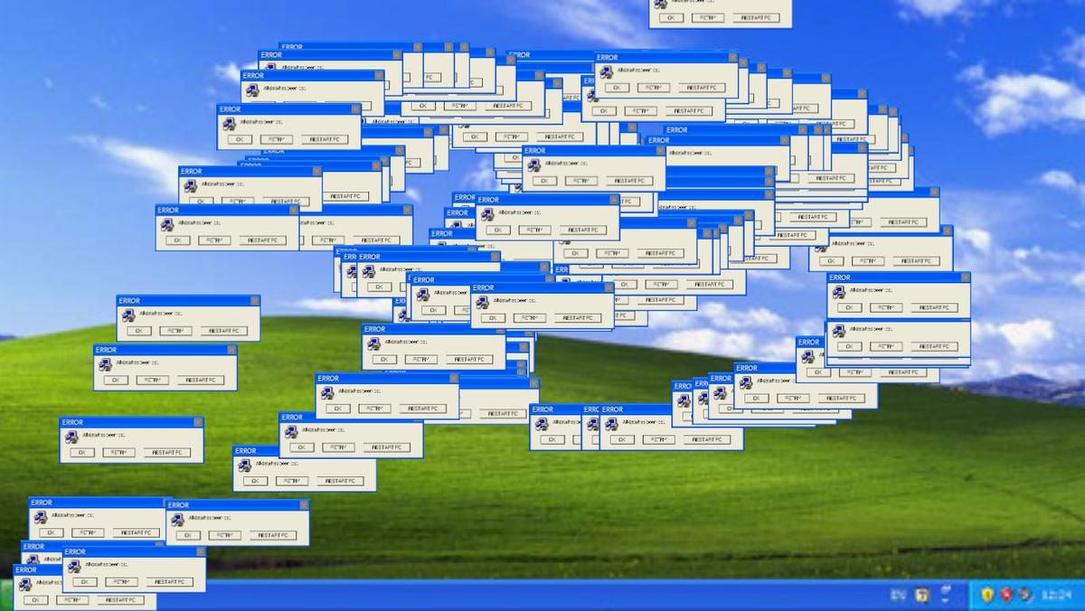 Windows XP Error Simulator