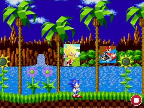 Super Sonic vs Mario