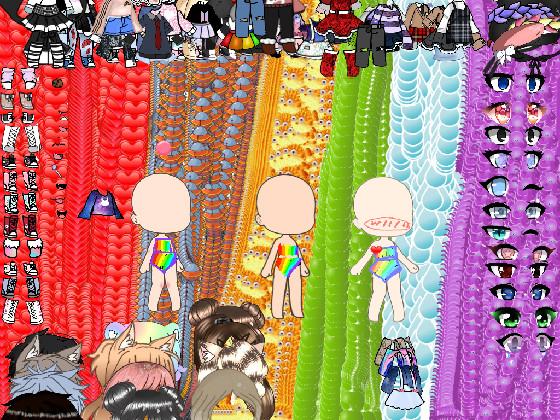 ghacha life arcoiris ❤️🧡💛💚💙💜