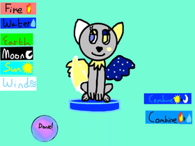 Create a elemental wolf!