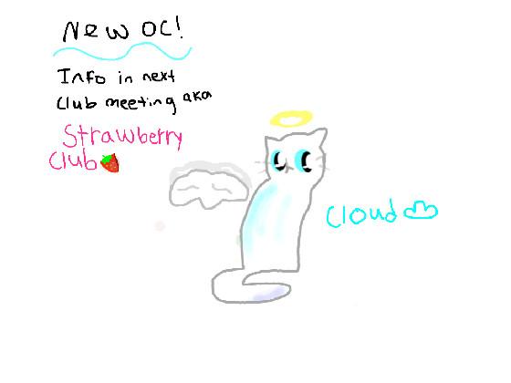 new oc: cloud!