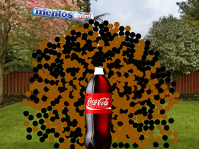 mentos in coke