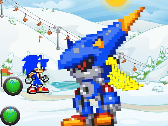 Sonic vs metal Sonic 1 1 1