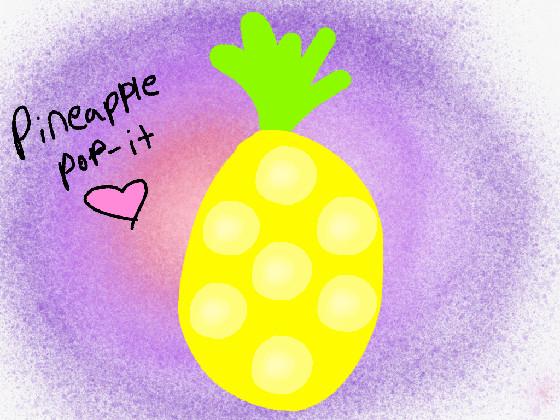 pineapple popit