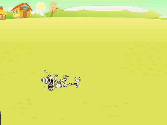 what is this skeleton doing?