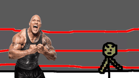 The Rock makes Poor Guy Fly