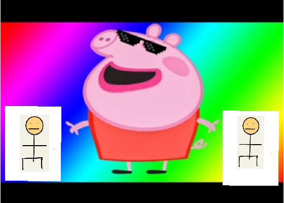 peppa pig going savage mode
