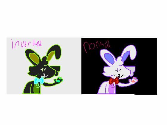 my oc&#039;s color inverted