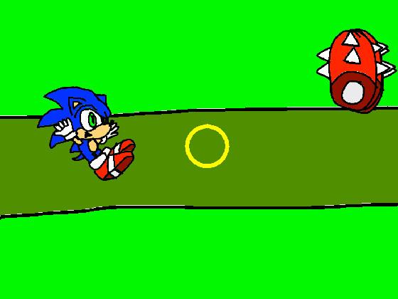 Sonic dash with rings