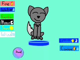 Create a elemental wolf!