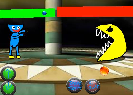 huggy vs pac man