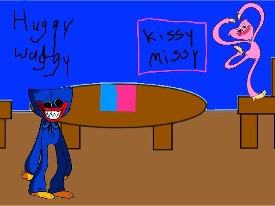 this is rule 63 huggy wuggy and the first huggy wuggy