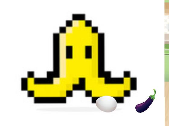 pixel art banana eating contest (pleaze leave a like
