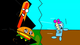 If Sawsage vs Hamburger was in pibby