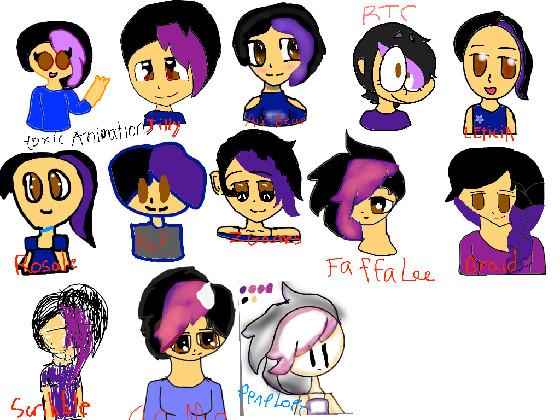 Me in different styles  1 1