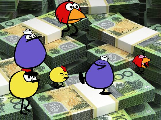 peep is obsest with money