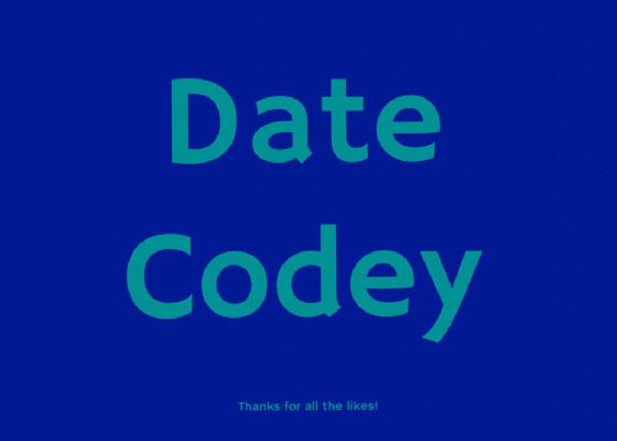 Date Codey! 1
