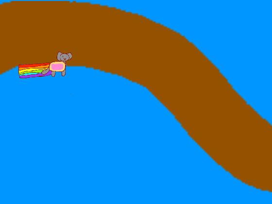 do not fall nyan cat