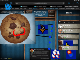 Cookie Clicker click cookies to win