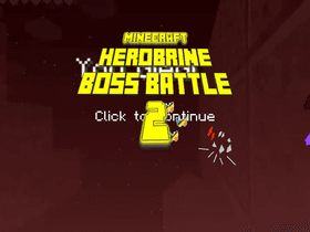battle herobrine