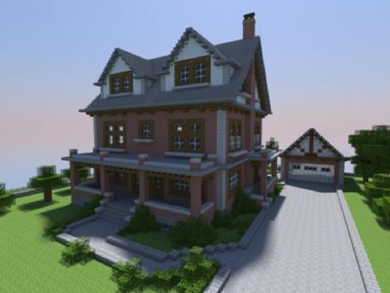 Modern Minecraft Mansion