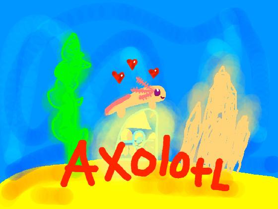 Cute axolotl pet copy