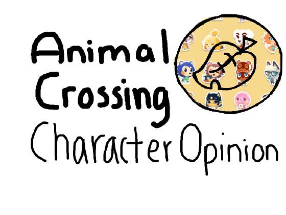 ACNH Character Opinions