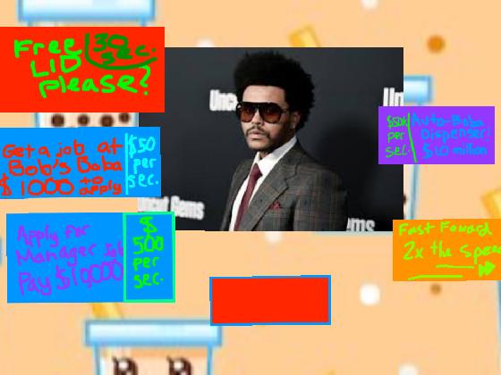 the weeknd clicker