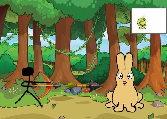 touch arrow touch bunny