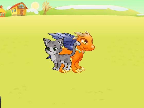 A Pet Game for my pet dragon and kitty