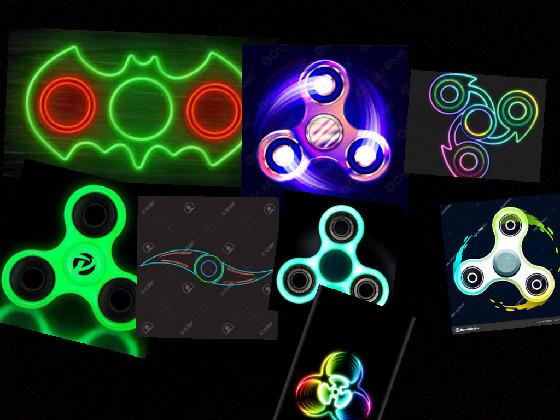 neon fidget spinner 1