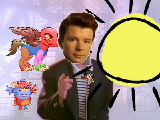 rick roll friends with this