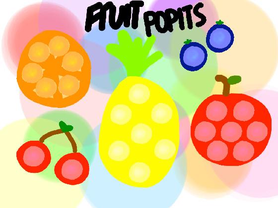 popit game fruit 🍒🍊🍎🫐